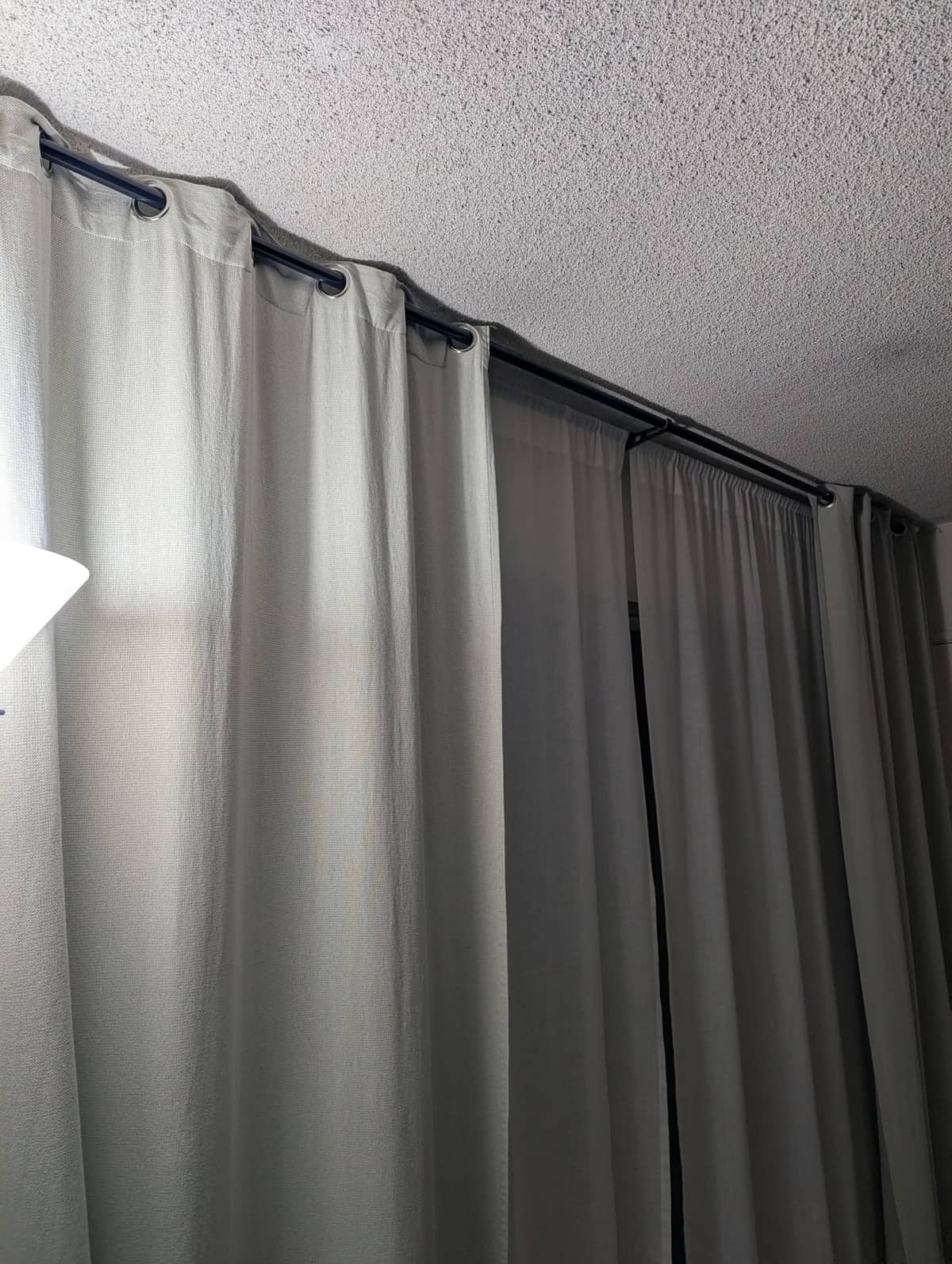 Curtain rod installation in Los Angeles