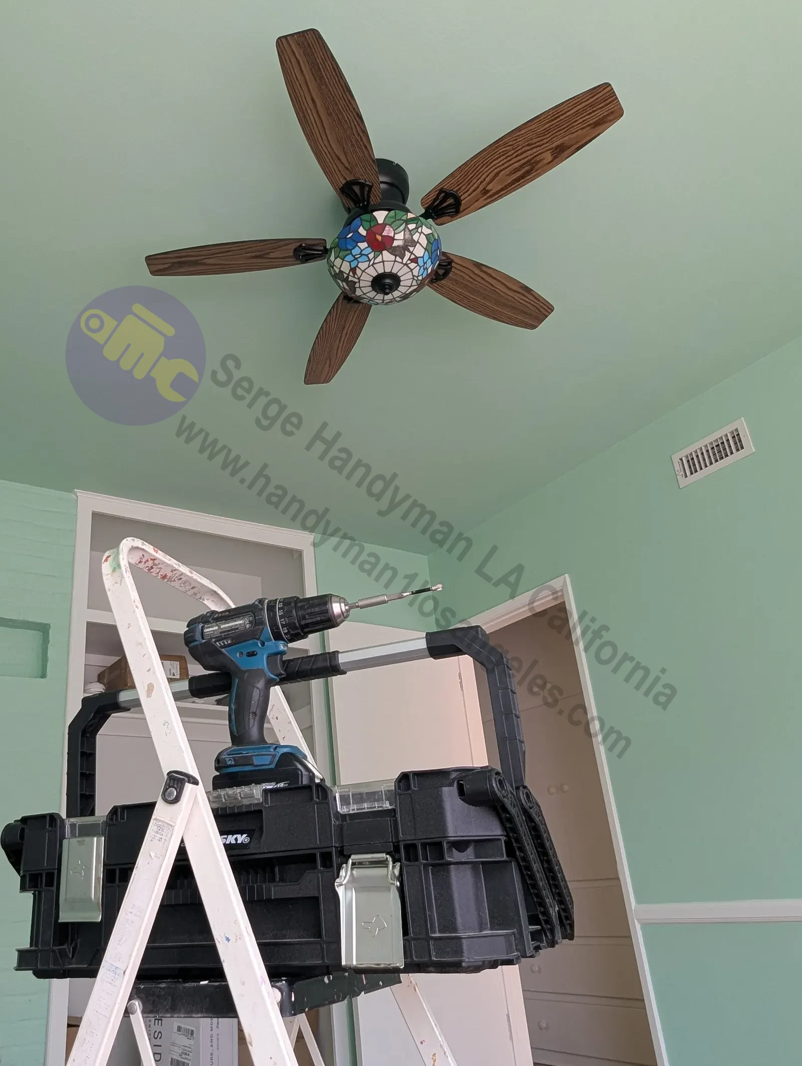 Ceiling Fan Installation in Pasadena