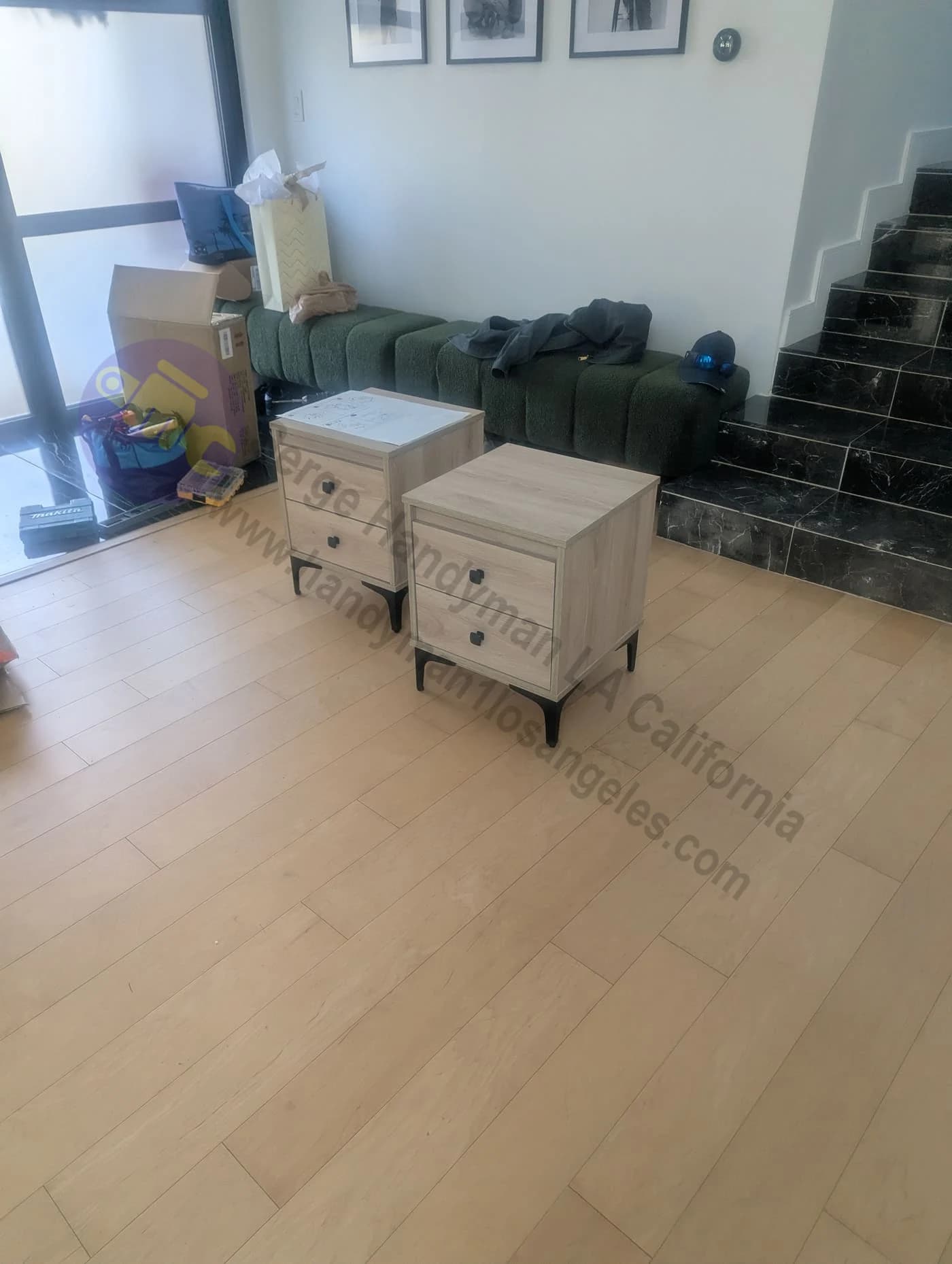 Furniture assembly bedside tables in Glendale