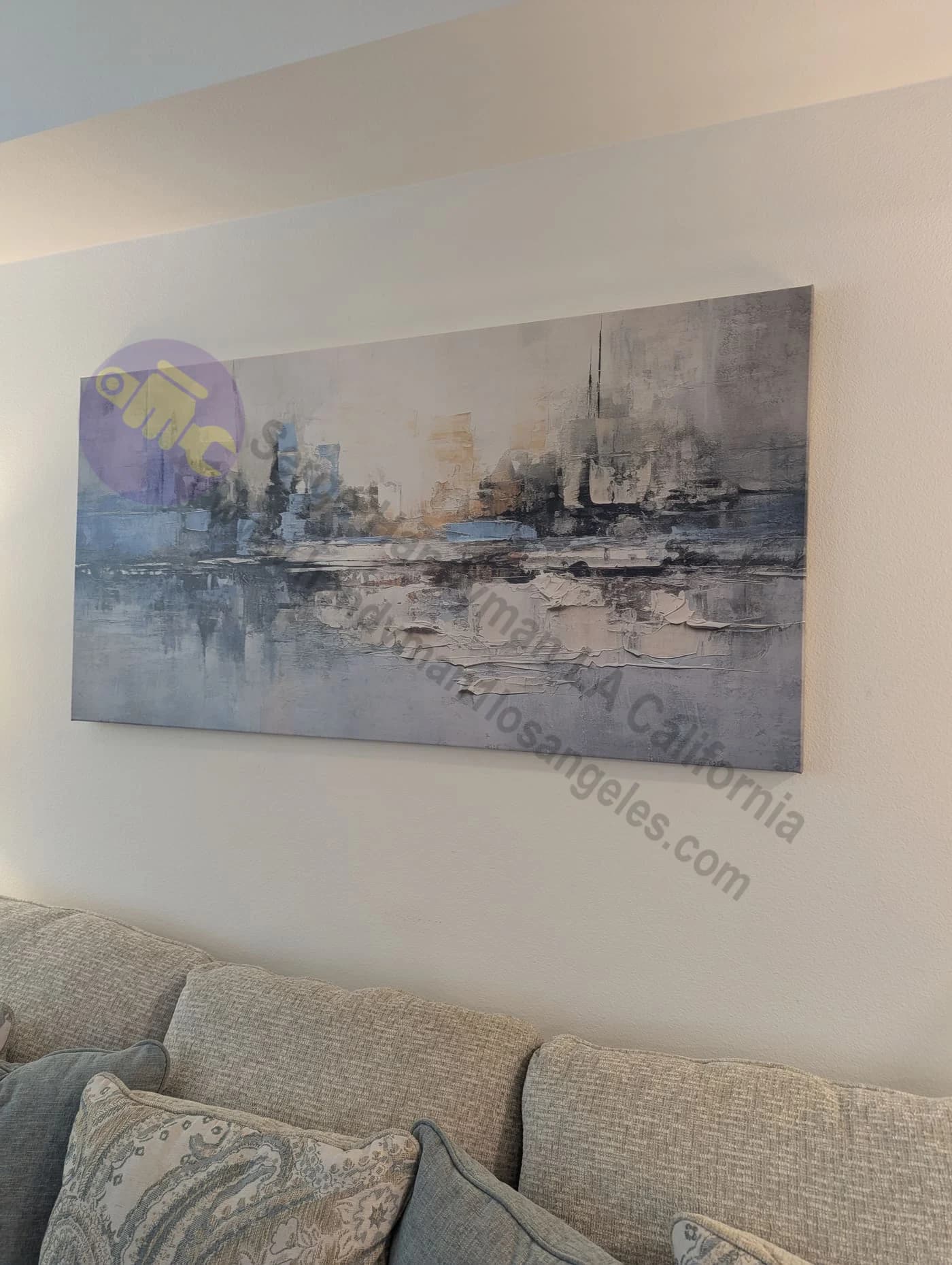 picture hanging in Pasadena