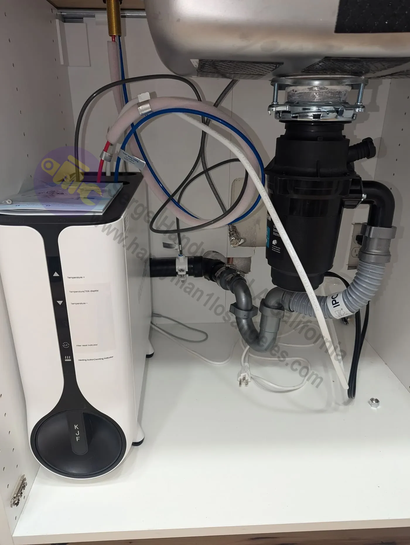 water filter installation